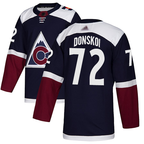 Adidas Colorado Avalanche Men #72 Joonas Donskoi Navy Alternate Authentic Stitched NHL Jersey